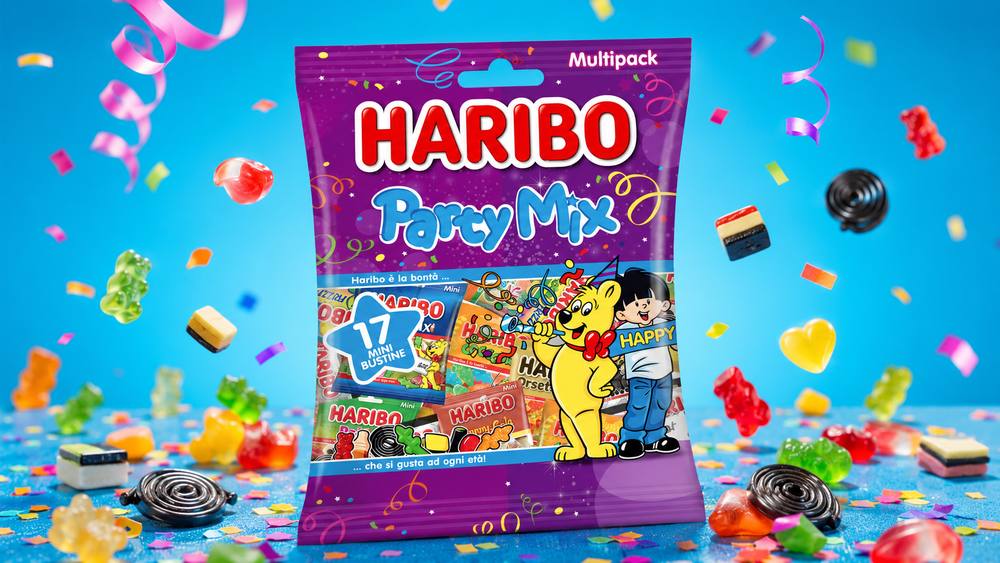Haribo Party Mix — multipack 17 mini bustine assortite