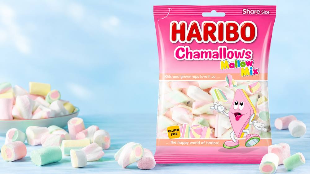 Haribo Chamallows Mallow Mix — marshmallow misti in formato share size